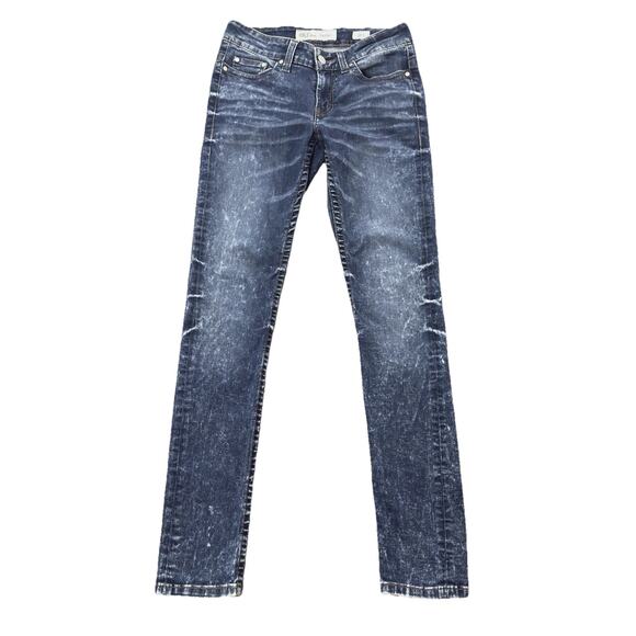 Buckle Denim - Women’s Blue Washed Slim Fit Jeans